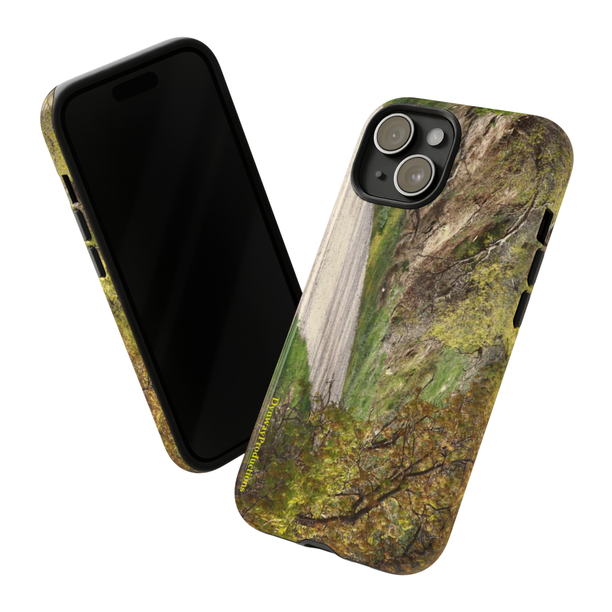 Personalized Apple iPhone, Samsung Galaxy, and Google Pixel premium-quality Tough Phone Case | Protective and Durable | Path | Nature |Trees