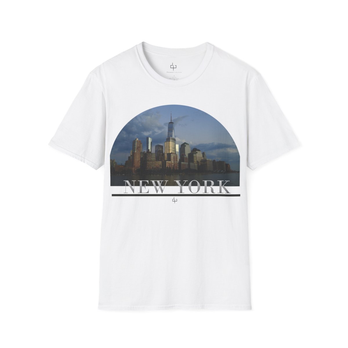 Unisex Softstyle T-Shirt | Nice view of  Some New York City Buildings | For Men and Women | For Gift | DynwayProductions