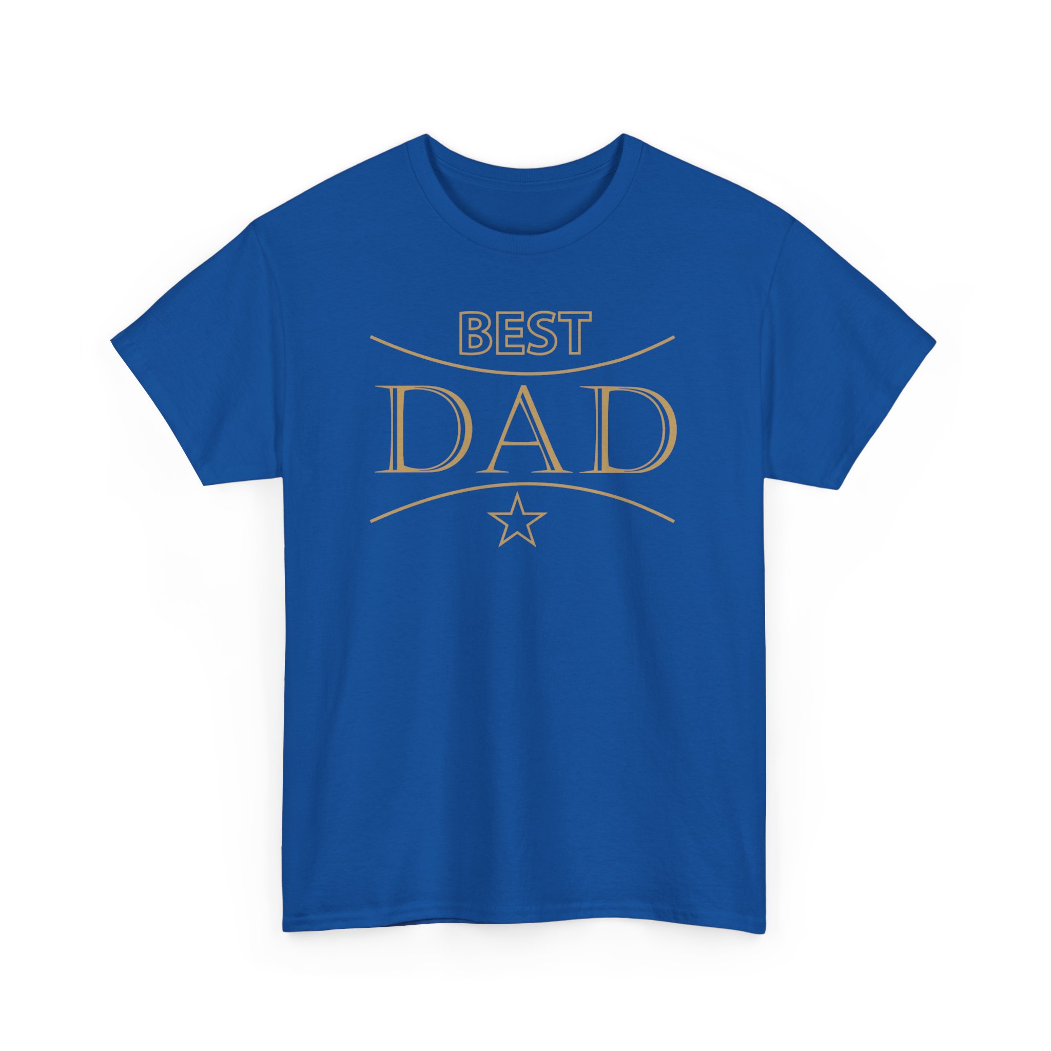 Best Dad | Star | Unisex Soft T-Shirt